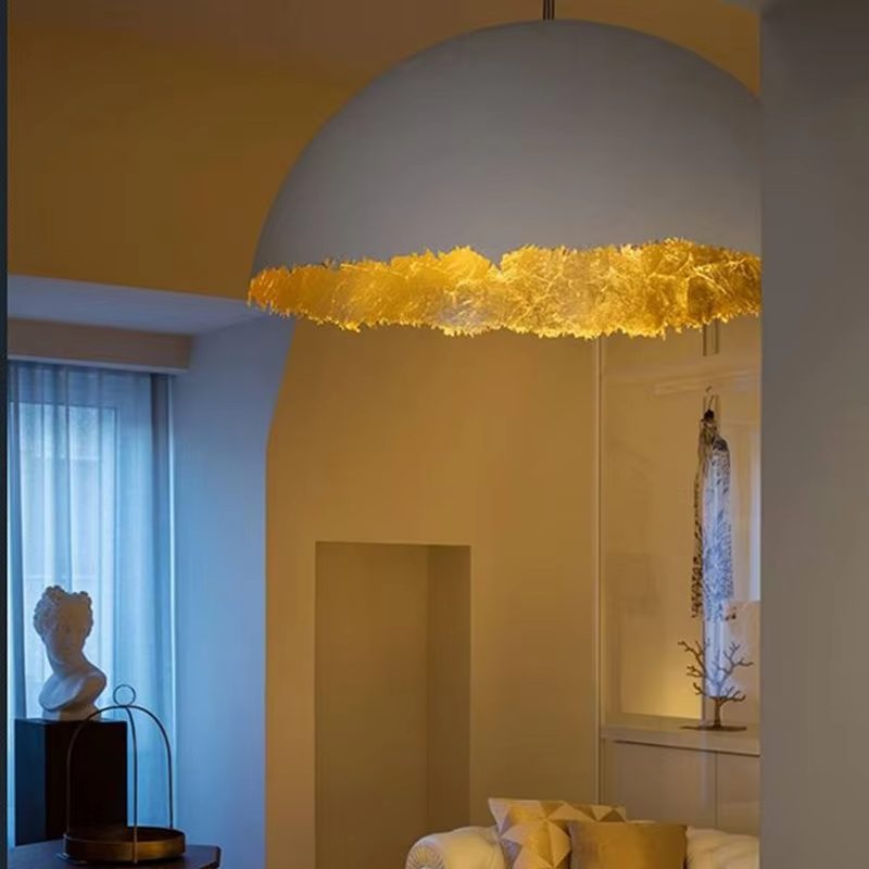 Resin Art Studio - PostKrisi Pendant Lamp eggshell acrylic resin
