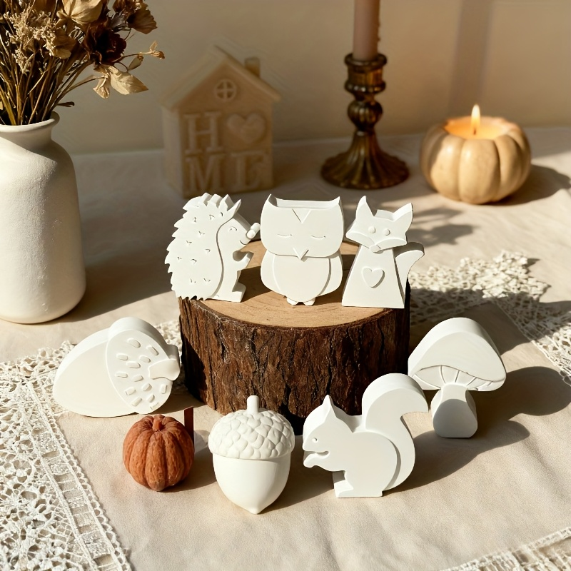Resin Art Mould - 1-Cavity / 6-Cavity Miniature Animal Silicone