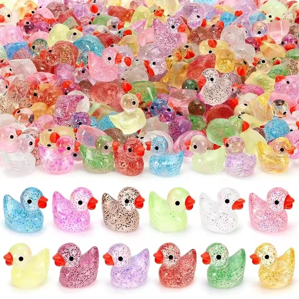 Resin Art And Deco - Micro Landscape Cute Glittering Pink Little