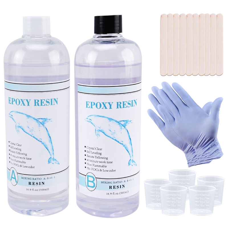 Resin Art Mould - 1:1 Clear Epoxy Resin Crystal Clear