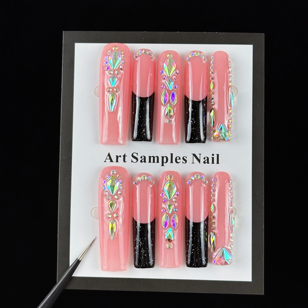 Resin Art And Deco - 10pcs high-end Sweet girl style, hand-painted