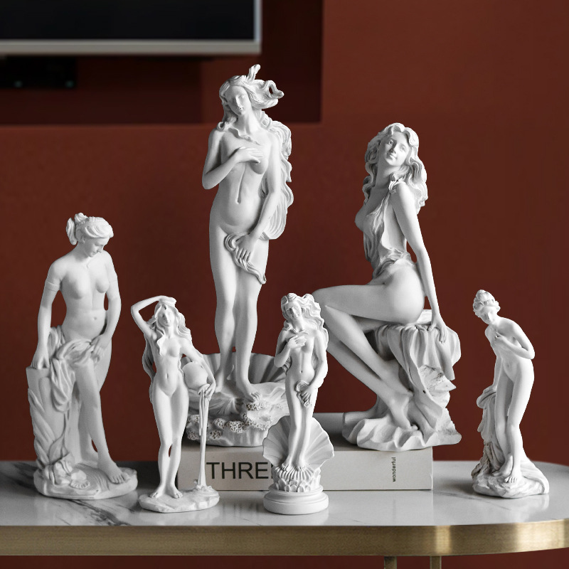 Resin Art Studio - Nordic Minimalist Venus Statue – Resin