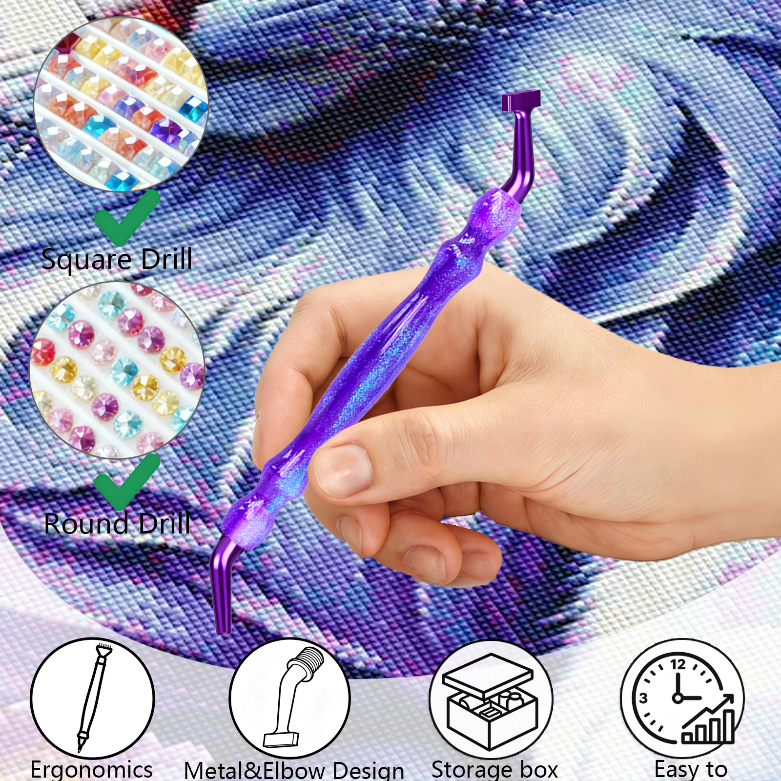 DIY Diamond Painting Pen 5D Di - Resin Art Pen recension och pris