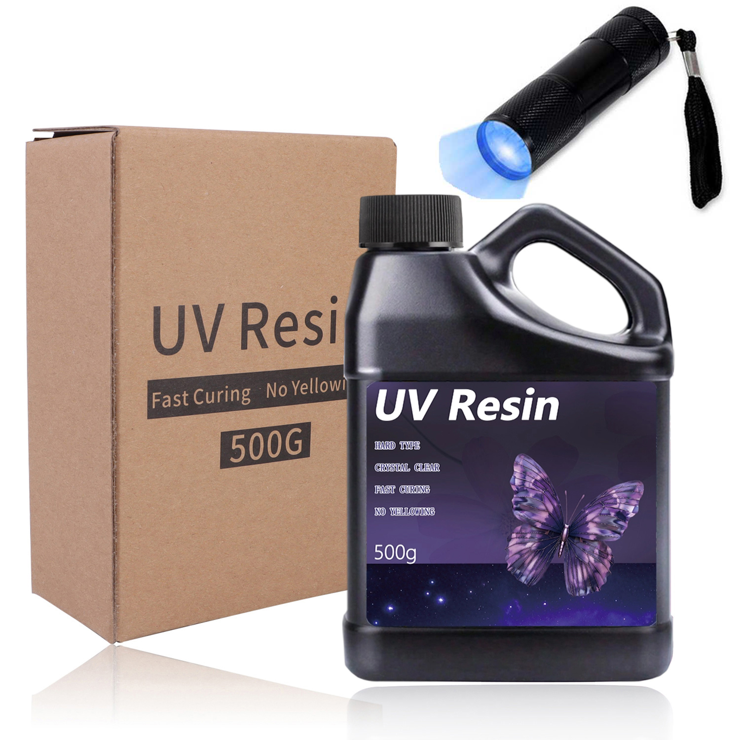 UV Resin-Bulk Upgraded Crystal - Resin Art Glue recension och pris