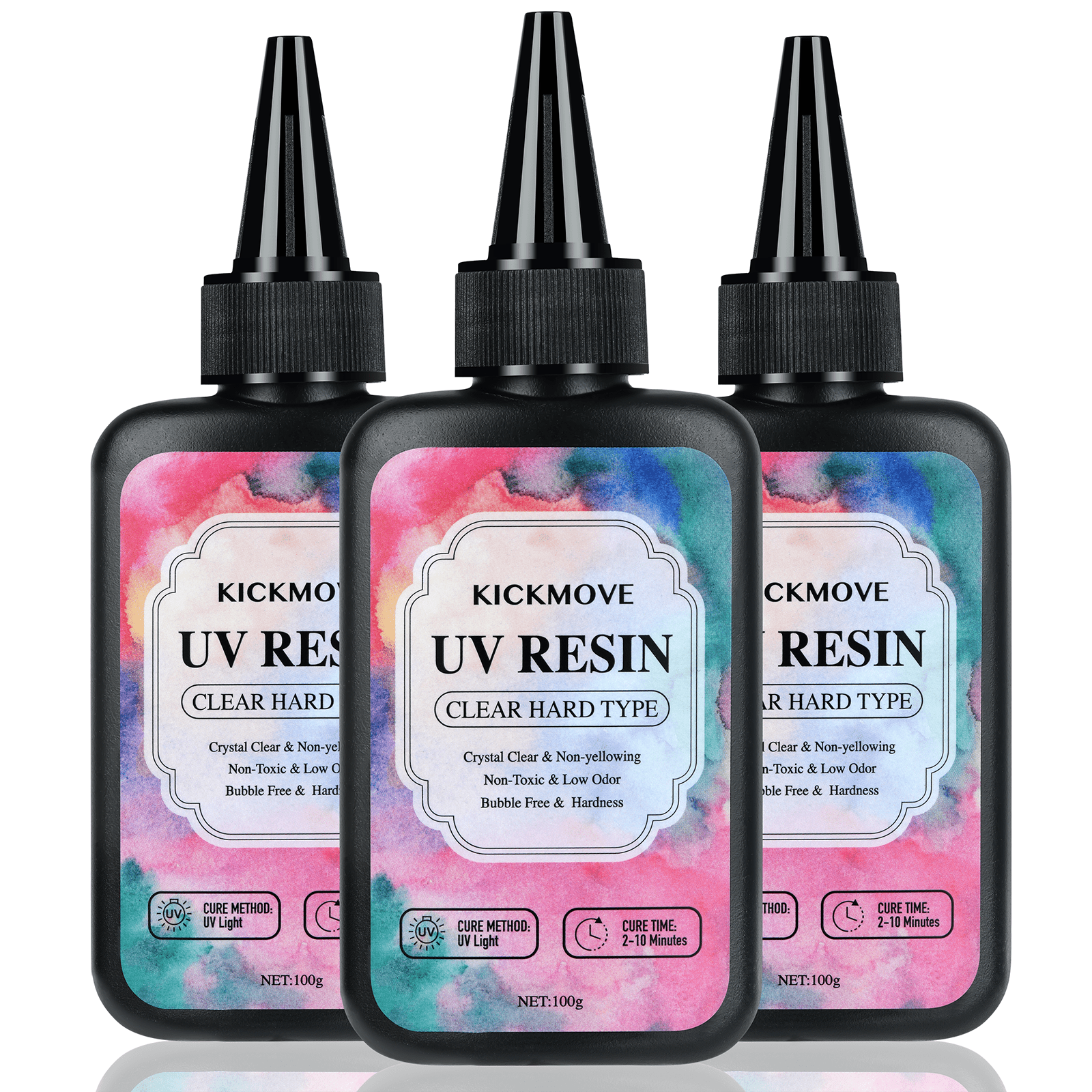 300g UV Resin Clear,Hard,Upgra - Resin Art Glue recension och pris