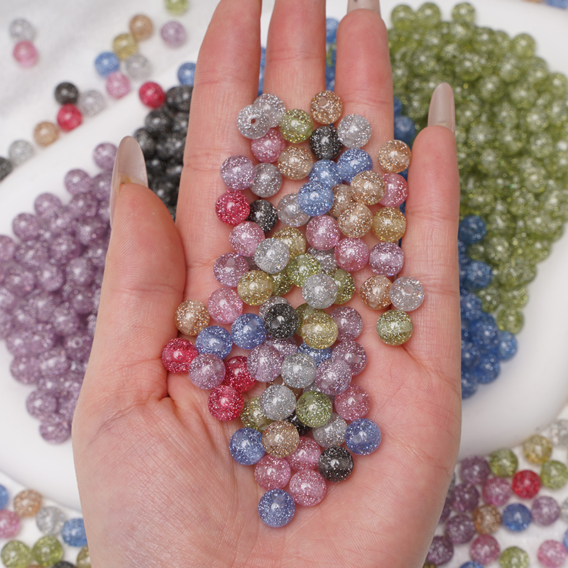 8/10mm Resins Round Shaped Bea - Resin Art Jewelry Kit recension och pris