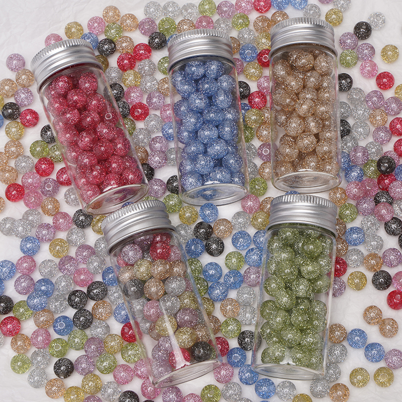 8/10mm Resins Round Shaped Bea - Resin Art Jewelry Kit recension och pris