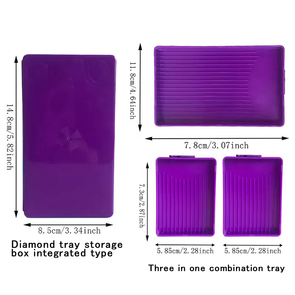 Diamond Painting Tray with Lid - Resin Art Pen recension och pris