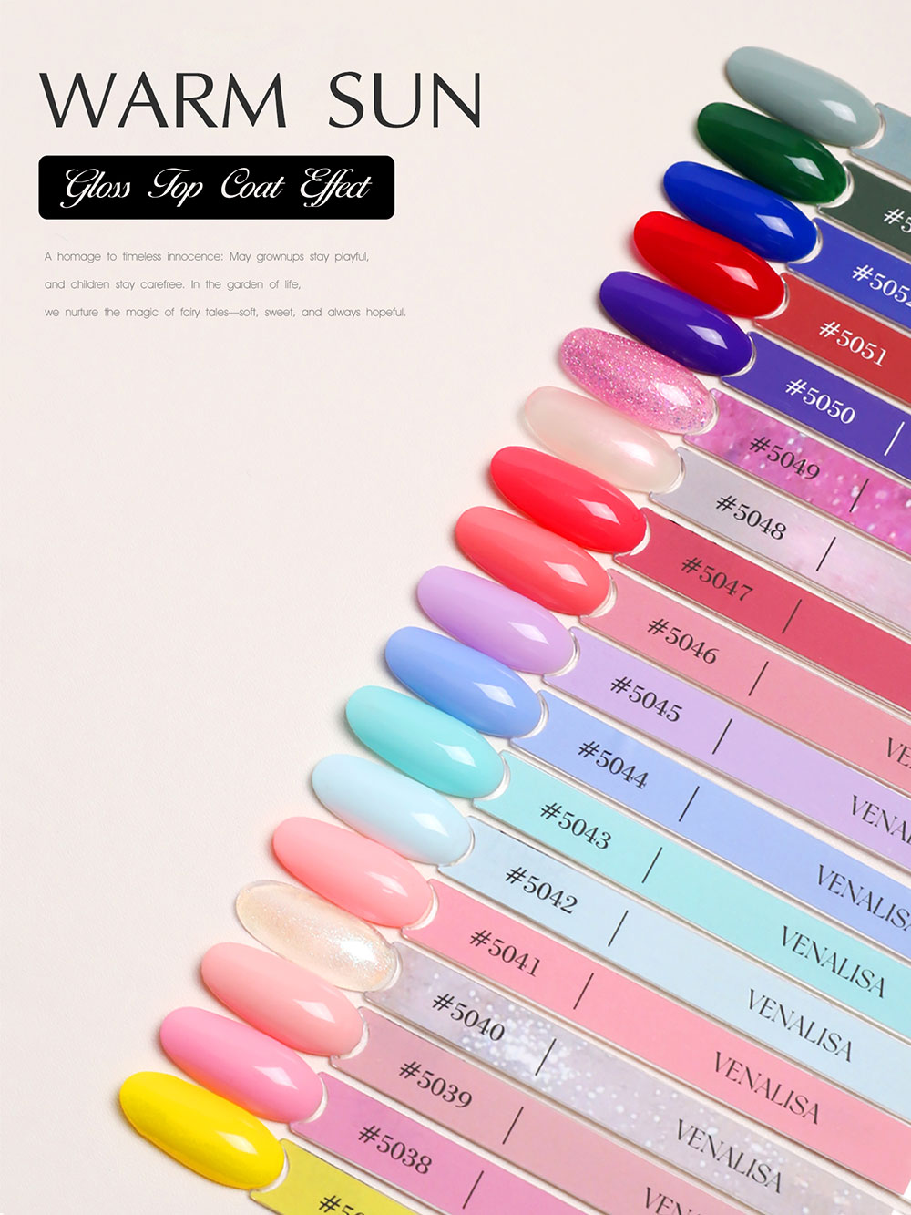 Venalisa V6 Nail Gel Polish He - Resin Art All recension och pris