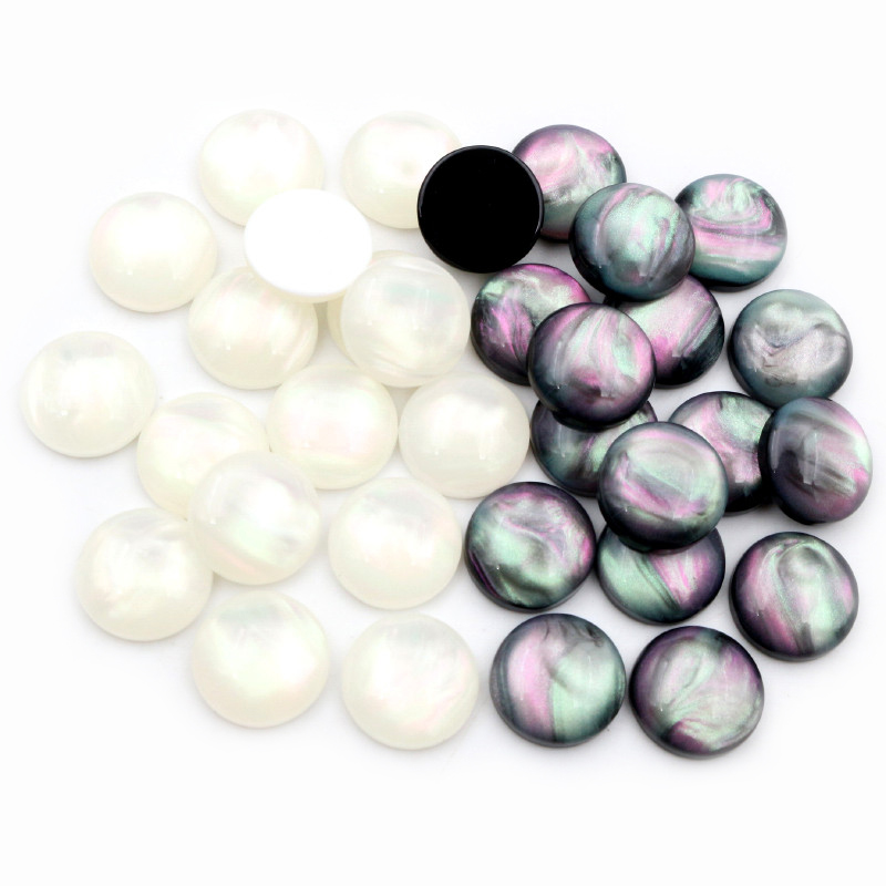 40pcs 8mm 10mm 12mm Round Resi - Resin Art Jewelry Kit recension och pris