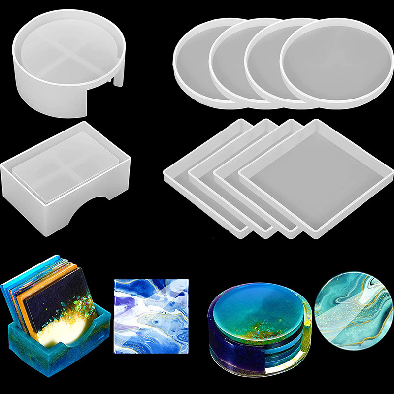 5Pcs/Set DlY Epoxy Resin Cup C - Resin Art Mould recension och pris