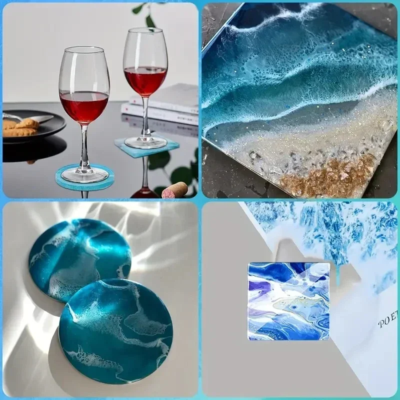 5Pcs/Set DlY Epoxy Resin Cup C - Resin Art Mould recension och pris