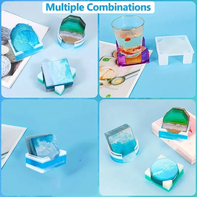 5Pcs/Set DlY Epoxy Resin Cup C - Resin Art Mould recension och pris