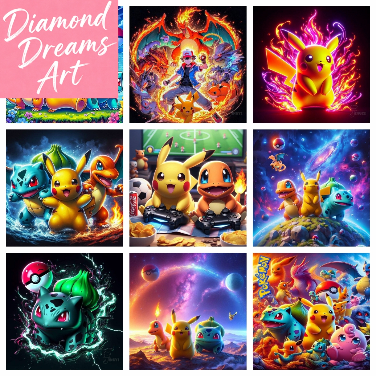 2025 New Popular Pikachu Anime - Resin Art All recension och pris