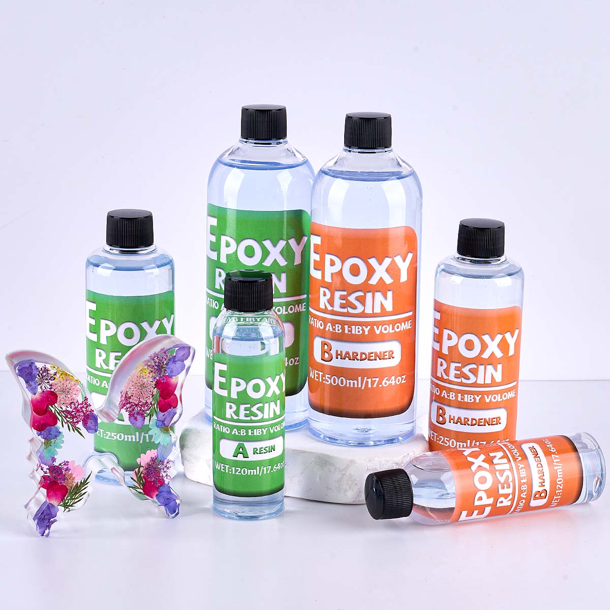 1:1 Ratio Epoxy Resin Kit Anti - Resin Art Glue recension och pris