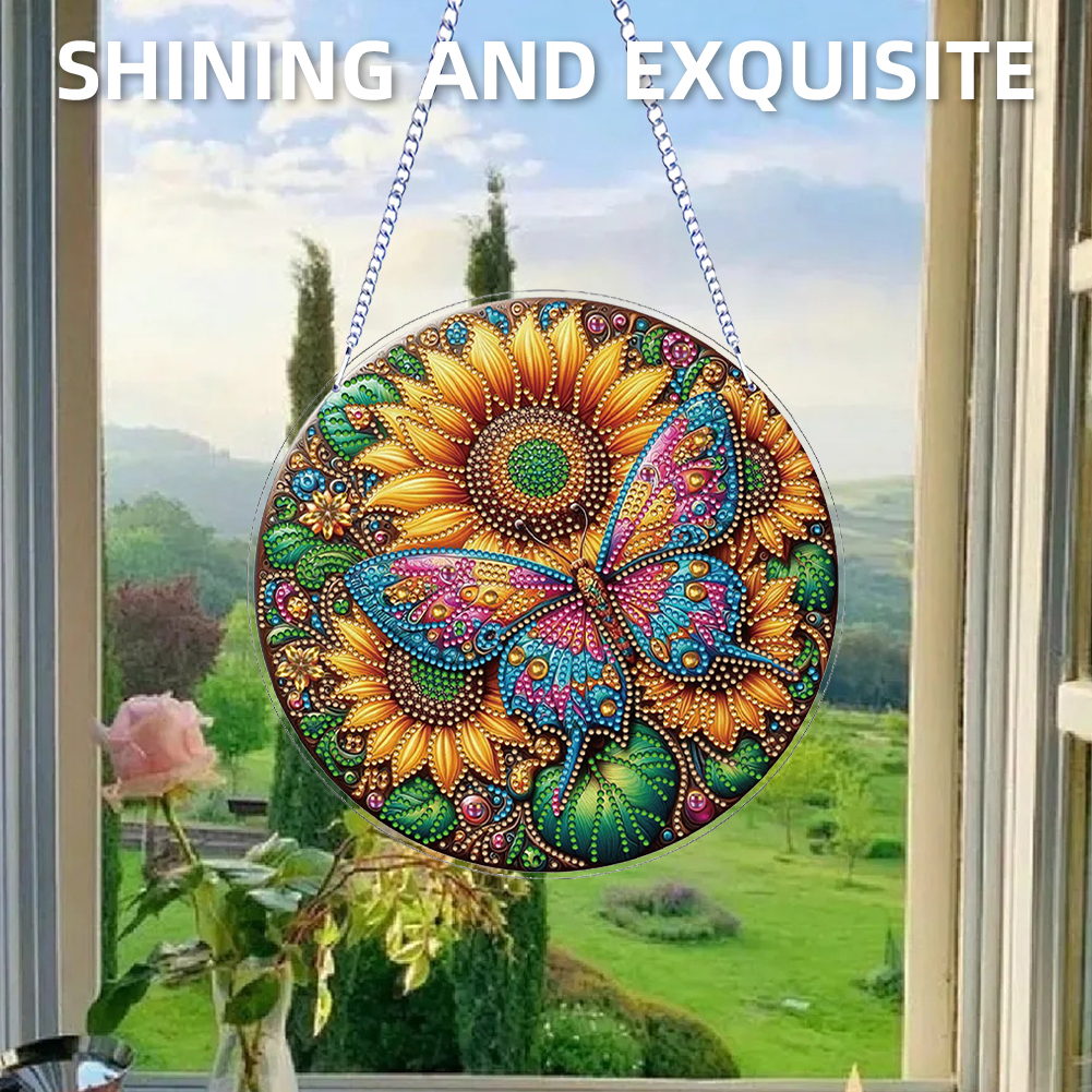 Flower Bird Theme 2D/Flat DIY  - Resin Art Hanging recension och pris