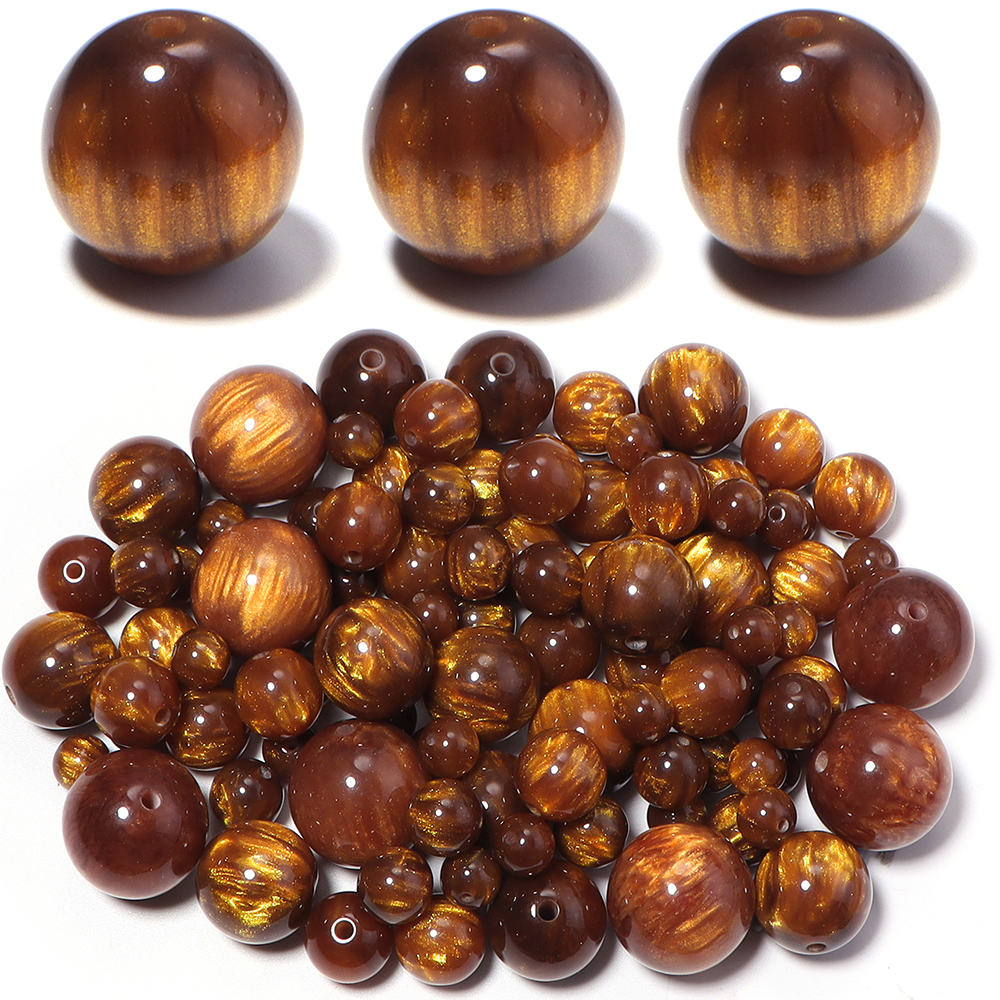 5-30pcs/lot 8-20mm Gilding Res - Resin Art Jewelry Kit recension och pris