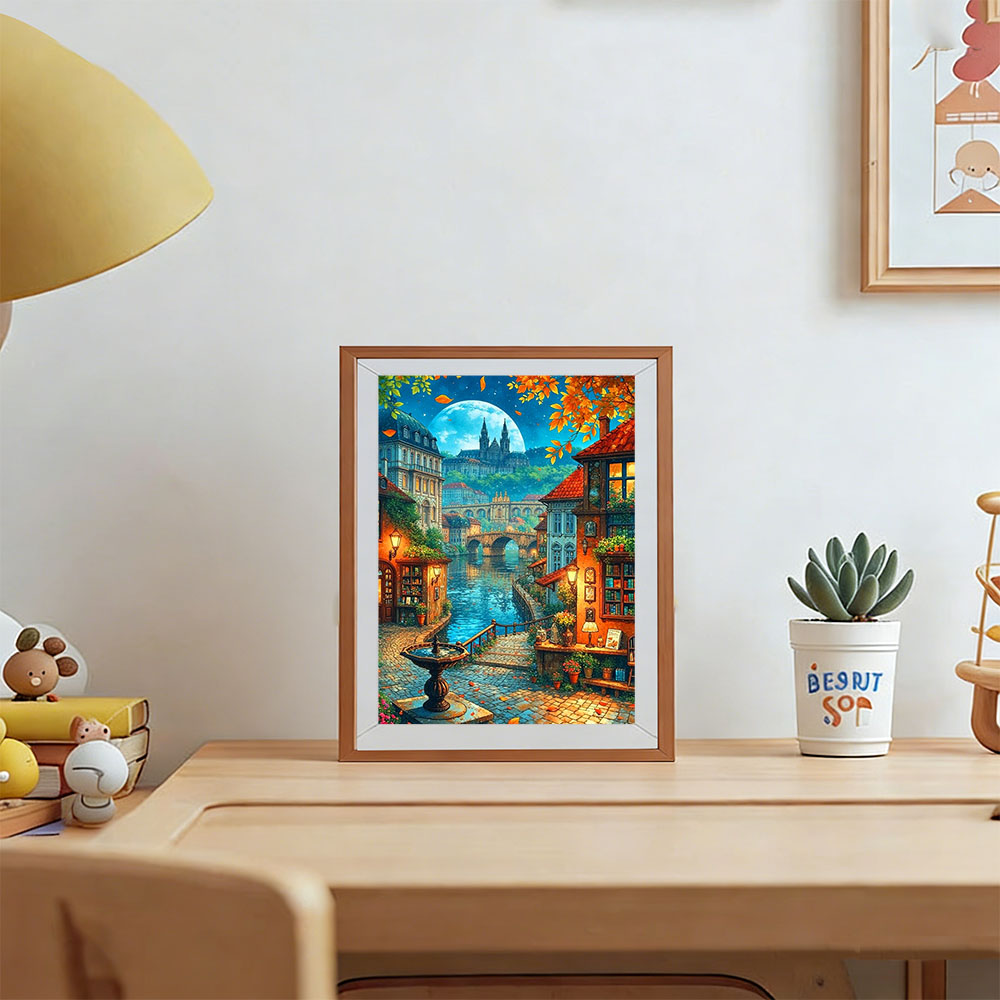 1pc frameless  Diamond Paintin - Resin Art And Deco recension och pris