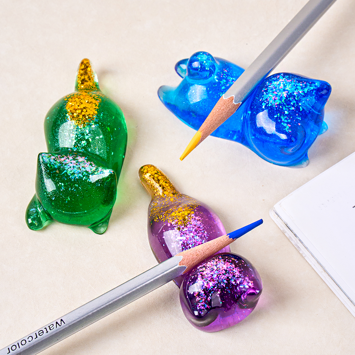3D Cat Crystal Epoxy Resin Mol - Resin Art Mould recension och pris