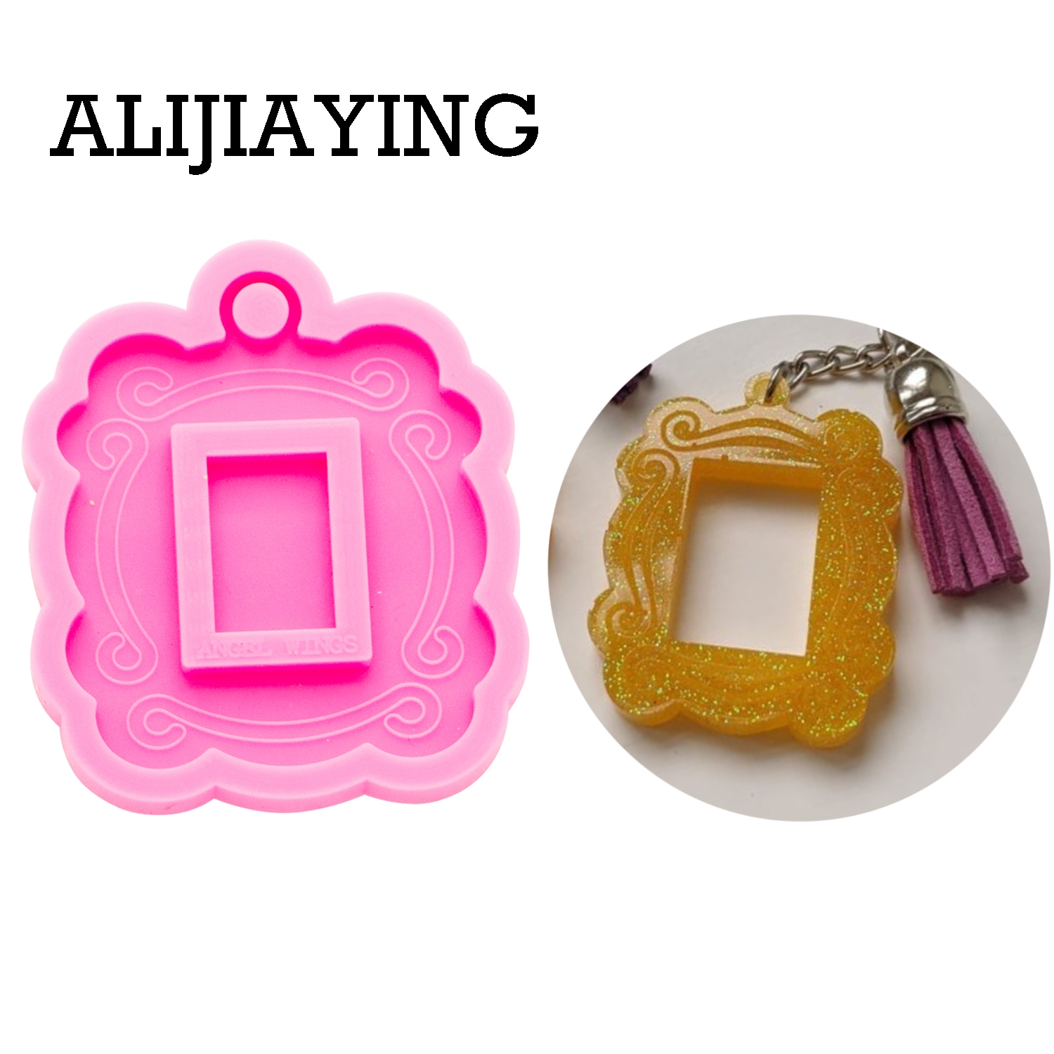 DY0262 Smooth art design Photo - Resin Art Keychain Design recension och pris