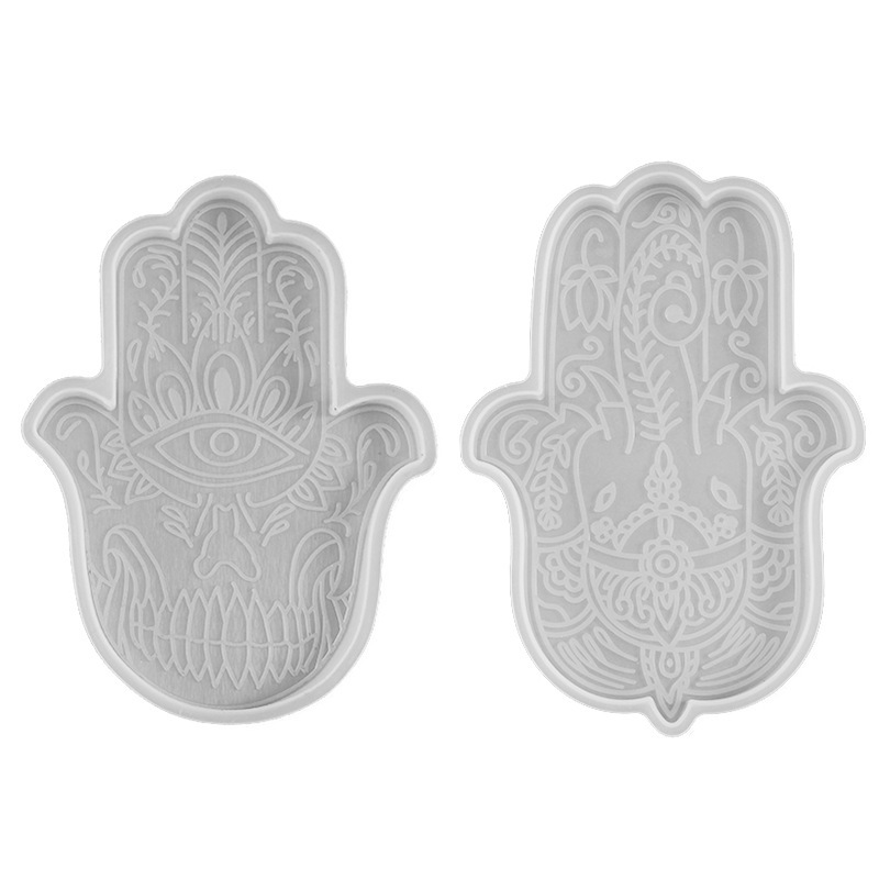 1 Pcs DIY Coaster Hand of Fati - Resin Art Mould recension och pris