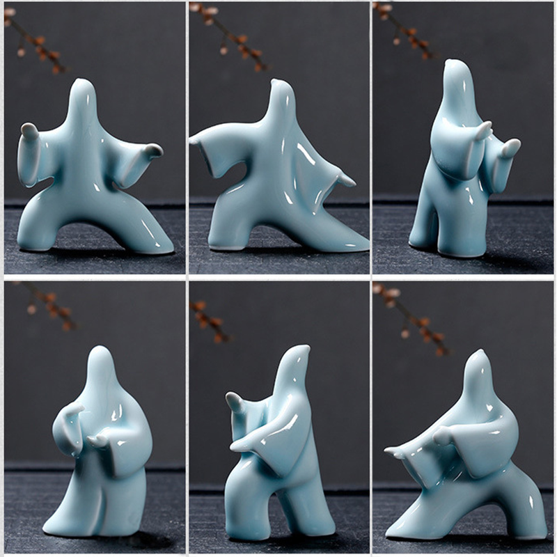 Abstract Art Ceramic Kungfu Po - Resin Art Studio recension och pris