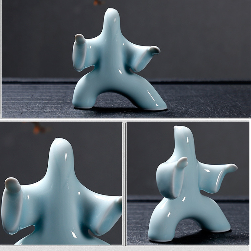 Abstract Art Ceramic Kungfu Po - Resin Art Studio recension och pris