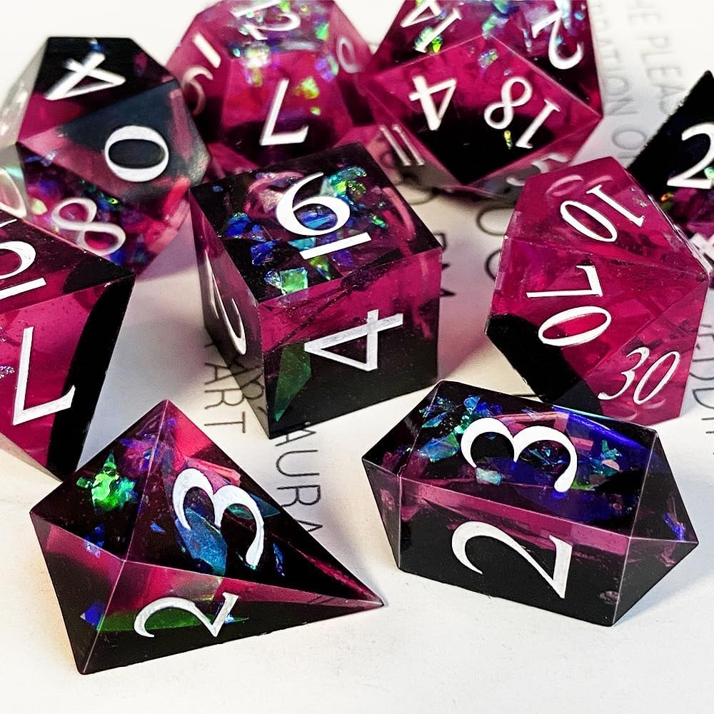 DIY DND Sharp Edge Dice Silico - Resin Art Mould recension och pris