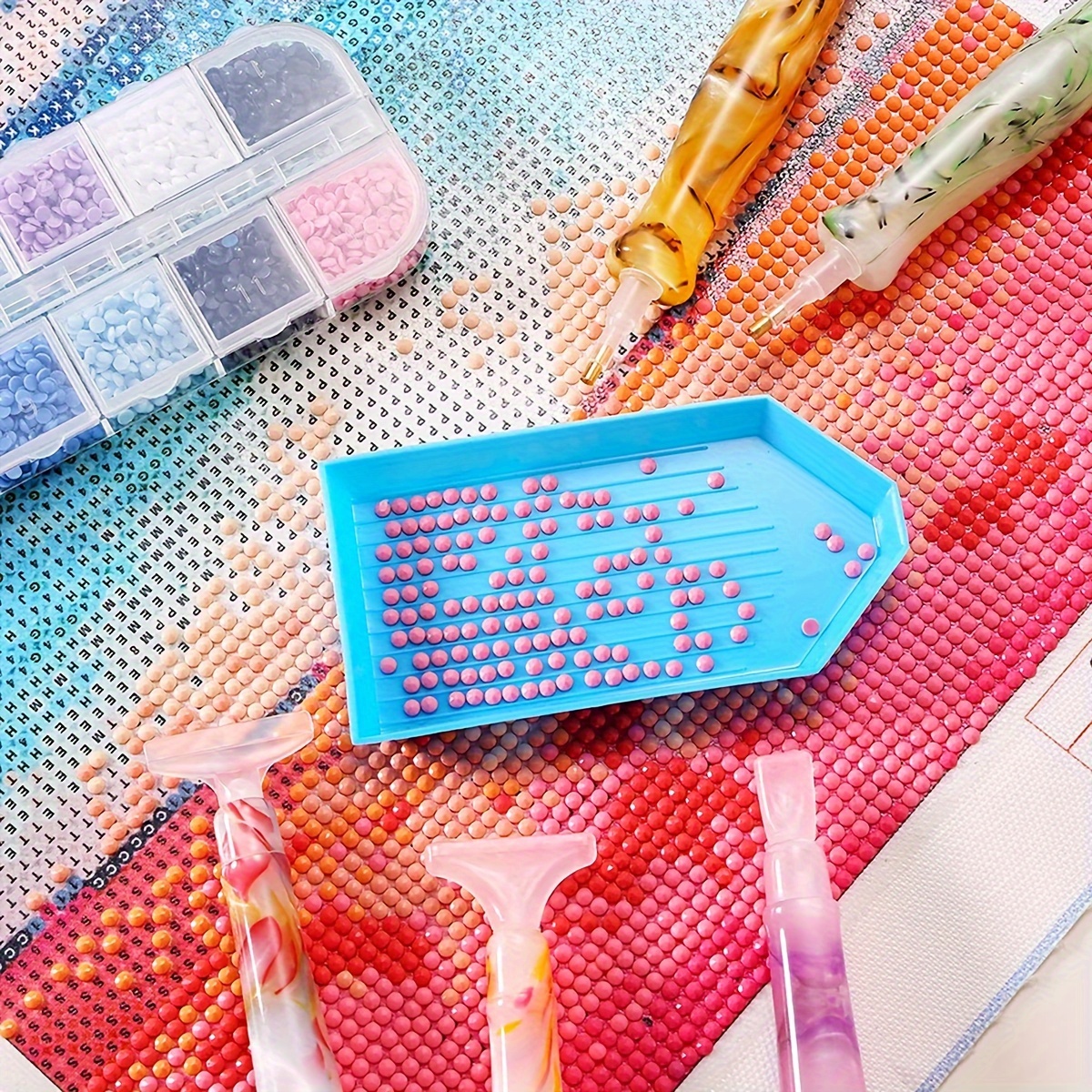 1pc Random Color Resin Retro D - Resin Art Pen recension och pris