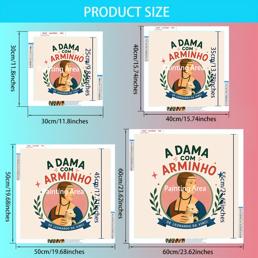 1pc framless Diamond Painting  - Resin Art Studio recension och pris