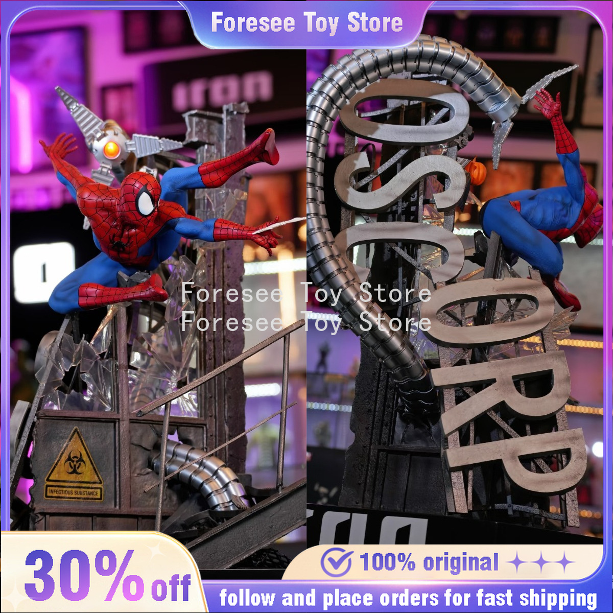 Anime Spider Man Marvel Comics - Resin Art Studio recension och pris