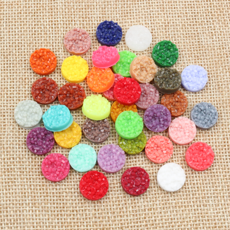 40pcs Resin Druzy Cabochons Do - Resin Art Jewelry Kit recension och pris