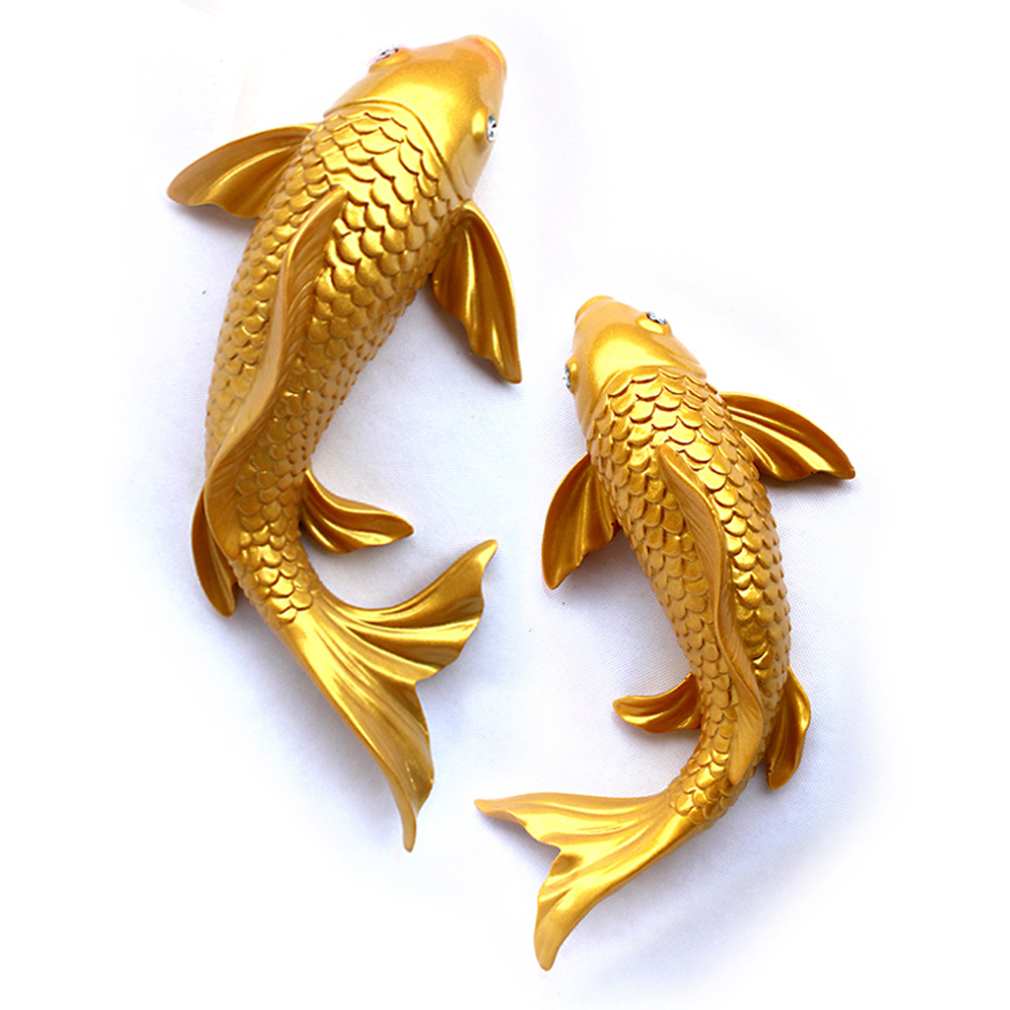 Lucky Koi Fish 3D Wall Decor,  - Resin Art Hanging recension och pris