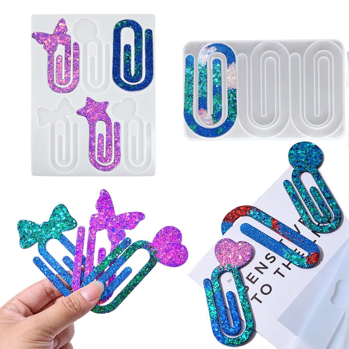 Crystal Epoxy Resin Mold DIY P - Resin Art Mould recension och pris