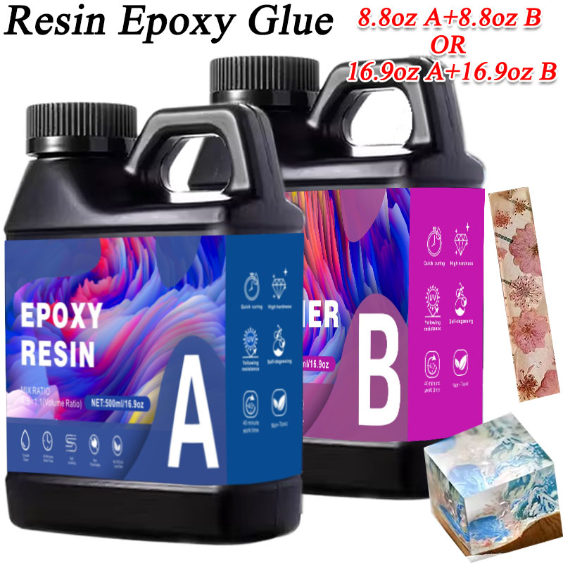 17.6oz/33.8oz AB Resin Epoxy G - Resin Art Glue recension och pris