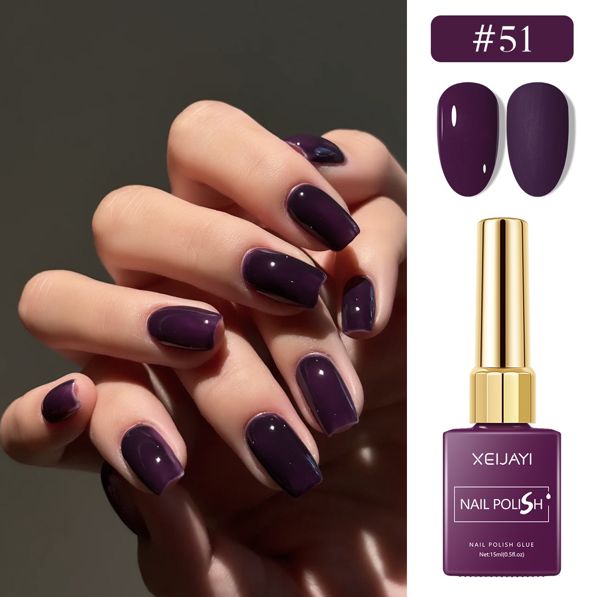 6PCS/SET 15ml Gel Nail Polish  - Resin Art All recension och pris