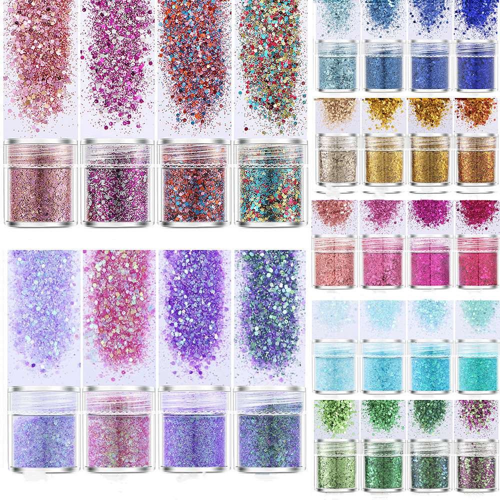 SNASAN 4Pcs Color Superfine Gl - Resin Art Mould recension och pris