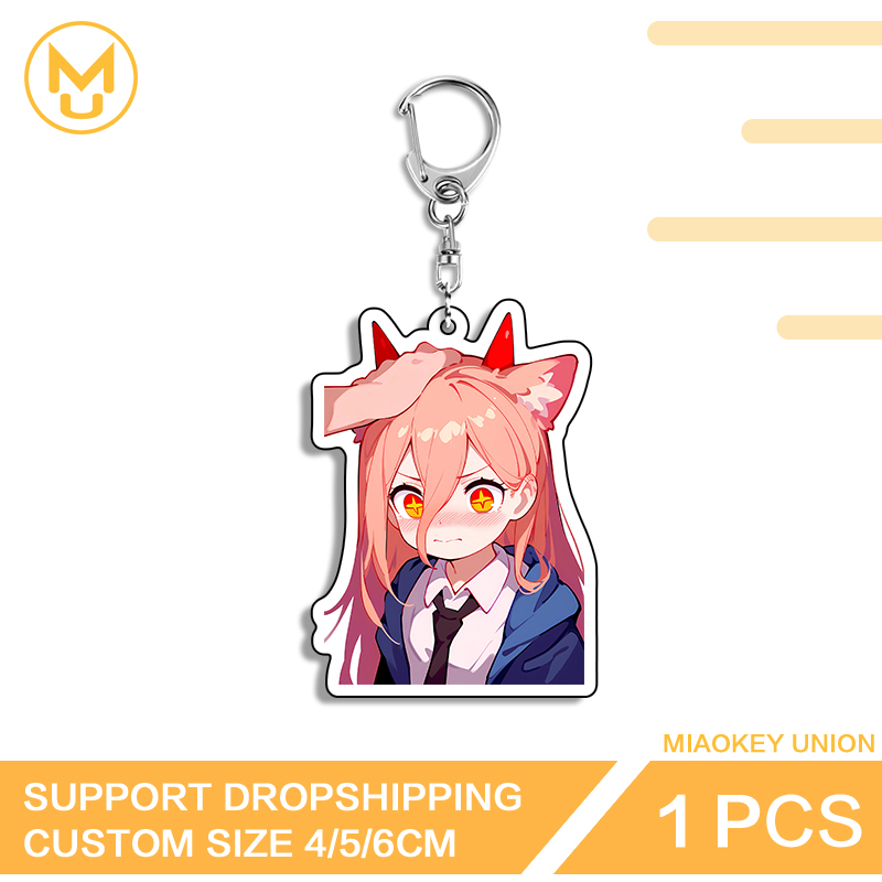 Kawaii Zero Two Anime Figure A - Resin Art Keychain Design recension och pris
