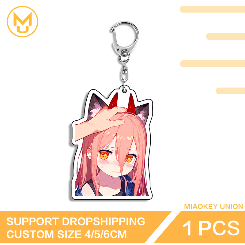 Kawaii Zero Two Anime Figure A - Resin Art Keychain Design recension och pris