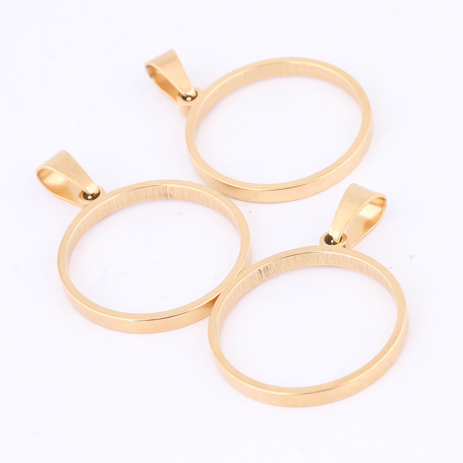 10pcs 25mm Round Open Bezel Ch - Resin Art Jewelry Kit recension och pris