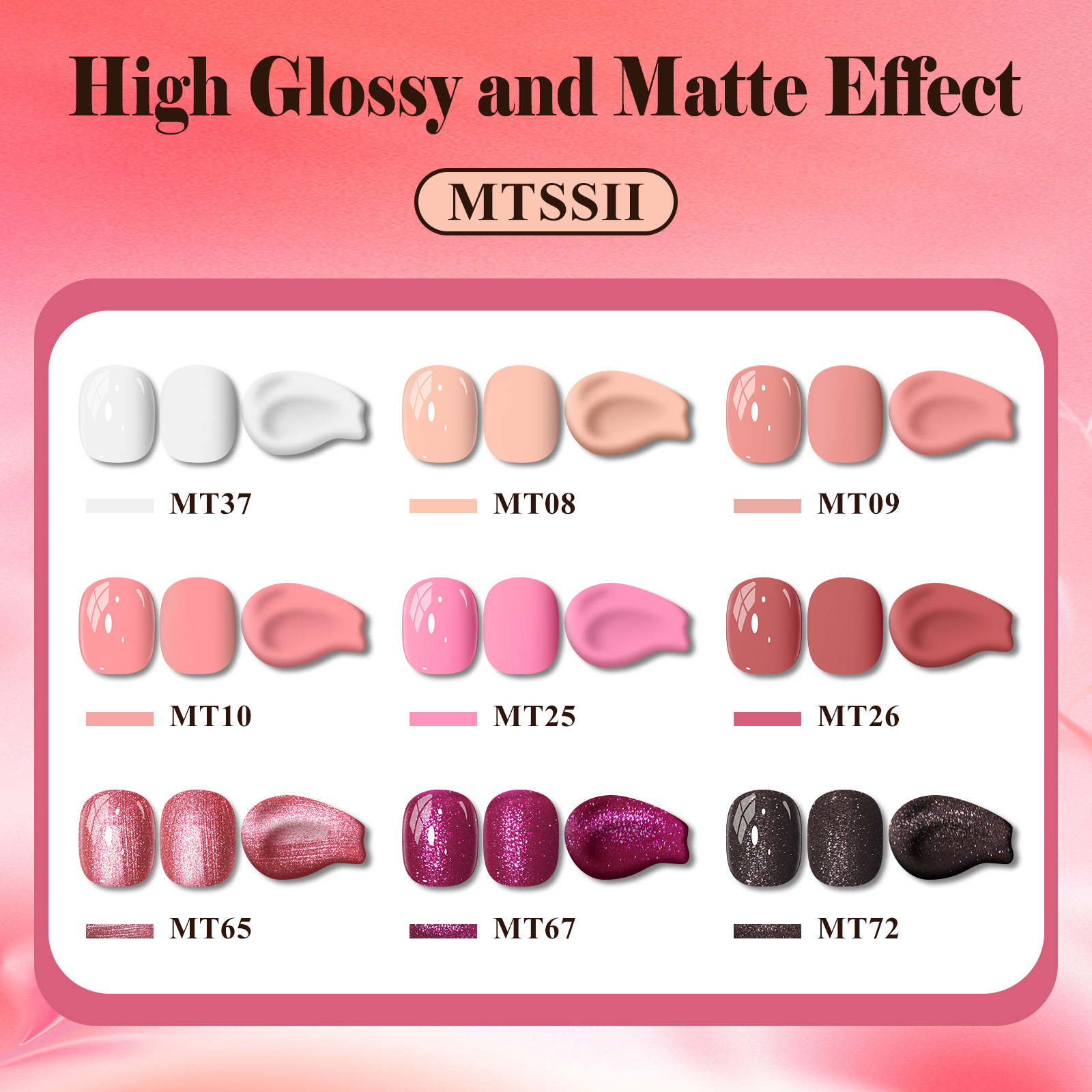Mtssii 7ml Gel Nail Polish 72  - Resin Art All recension och pris