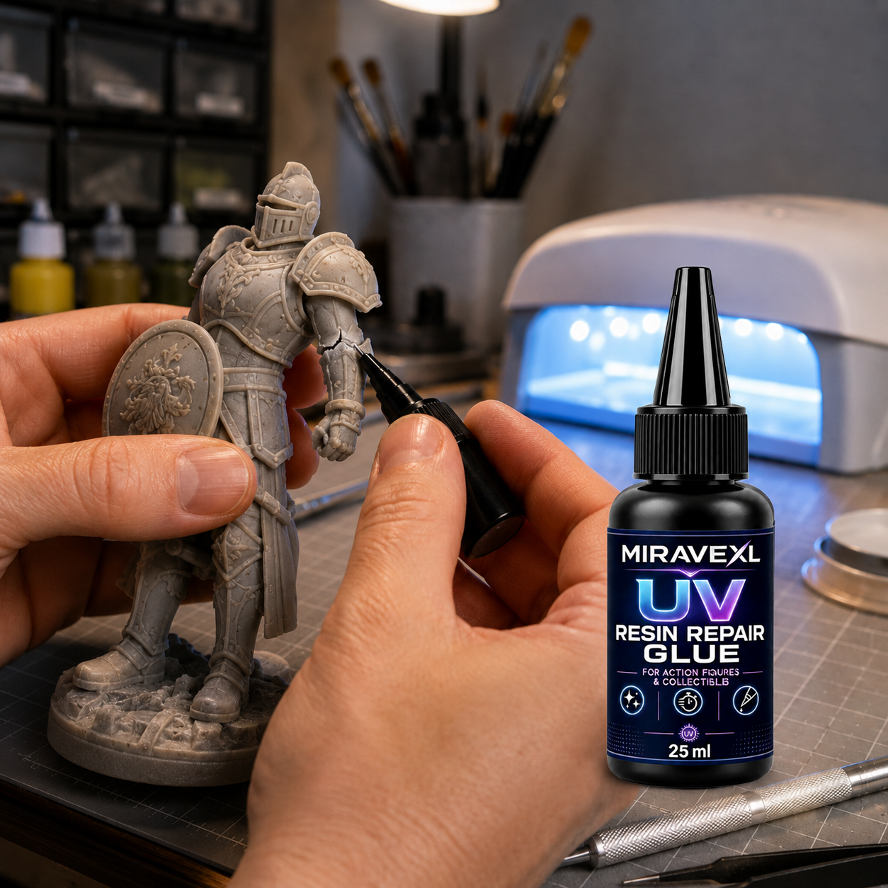 25g MIRAVEXL  UV Epoxy Resin G - Resin Art Glue recension och pris