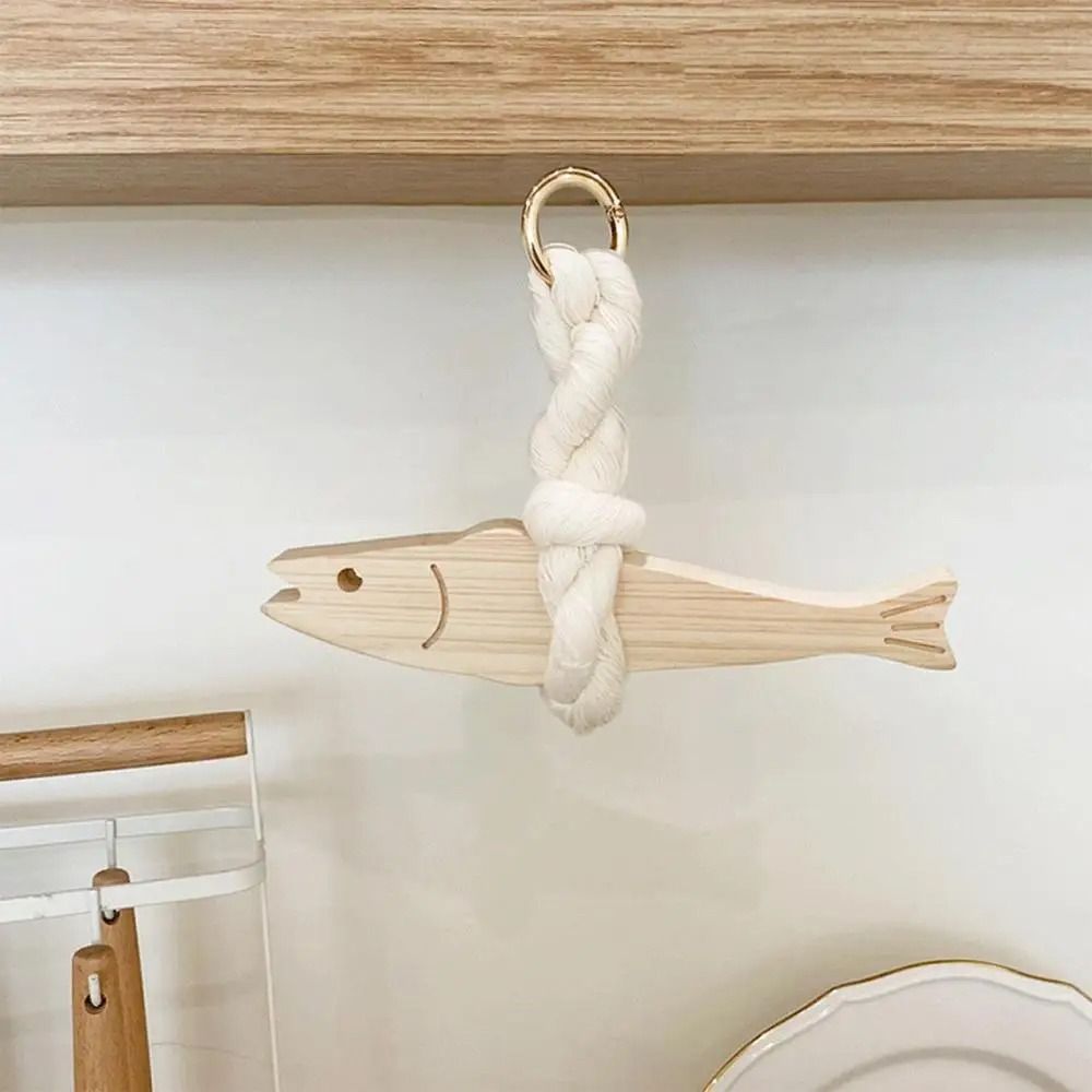 Fish Hanging Decoration Wooden - Resin Art Hanging recension och pris