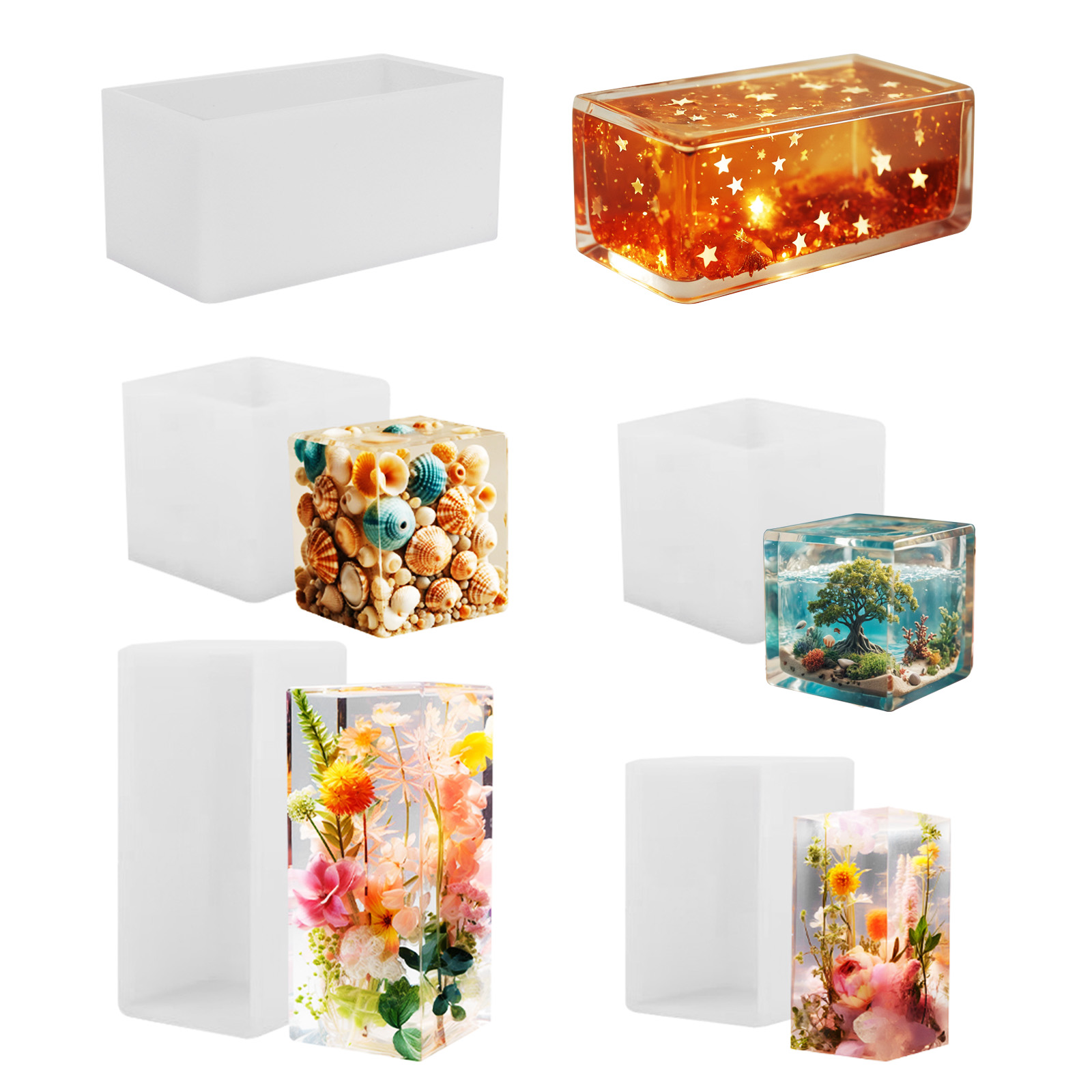 Epoxy Casting Mold Silicone Mo - Resin Art Glue recension och pris