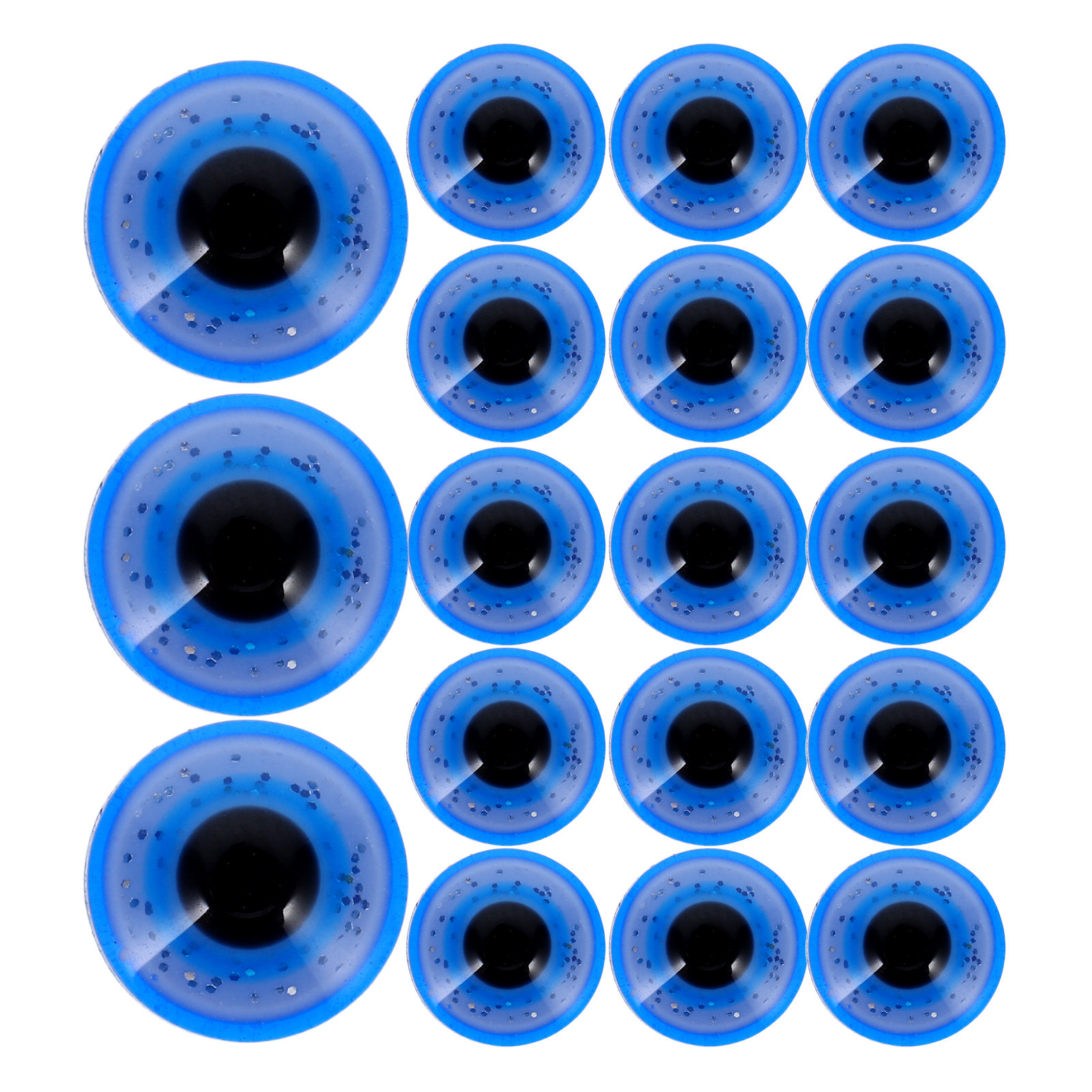 100Pcs Evil Eye Resin Flatback - Resin Art Keychain Design recension och pris