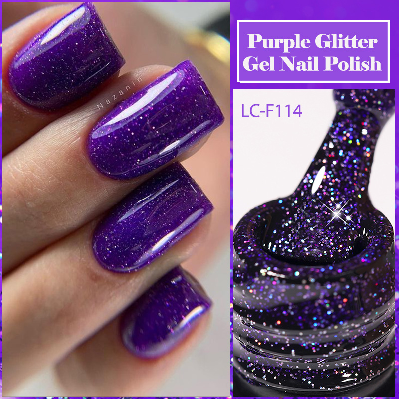 LILYCUTE Purple Glitter Sequin - Resin Art All recension och pris