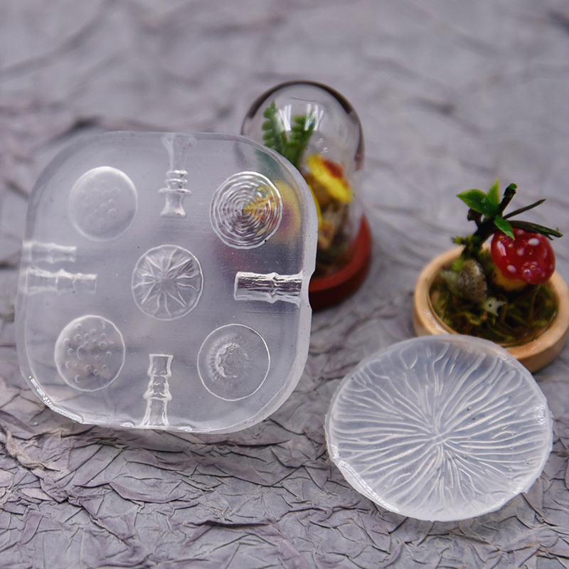2pcs/set Mini Mushroom Silicon - Resin Art Mould recension och pris