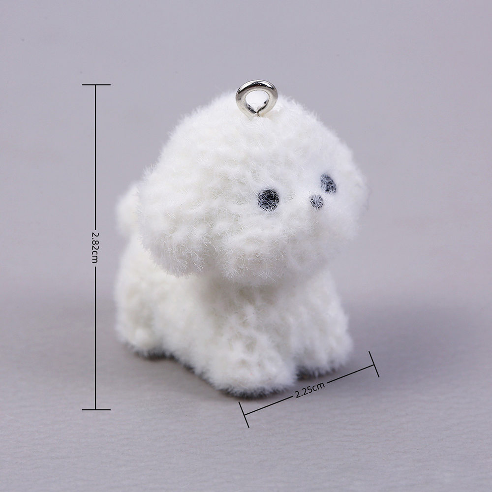 10pcs Flocking Puppy Dog Resin - Resin Art Jewelry Kit recension och pris