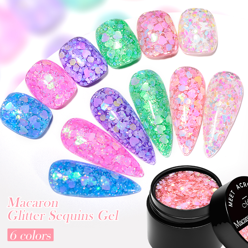 8ml Macaron Glitter Sequins Ge - Resin Art All recension och pris
