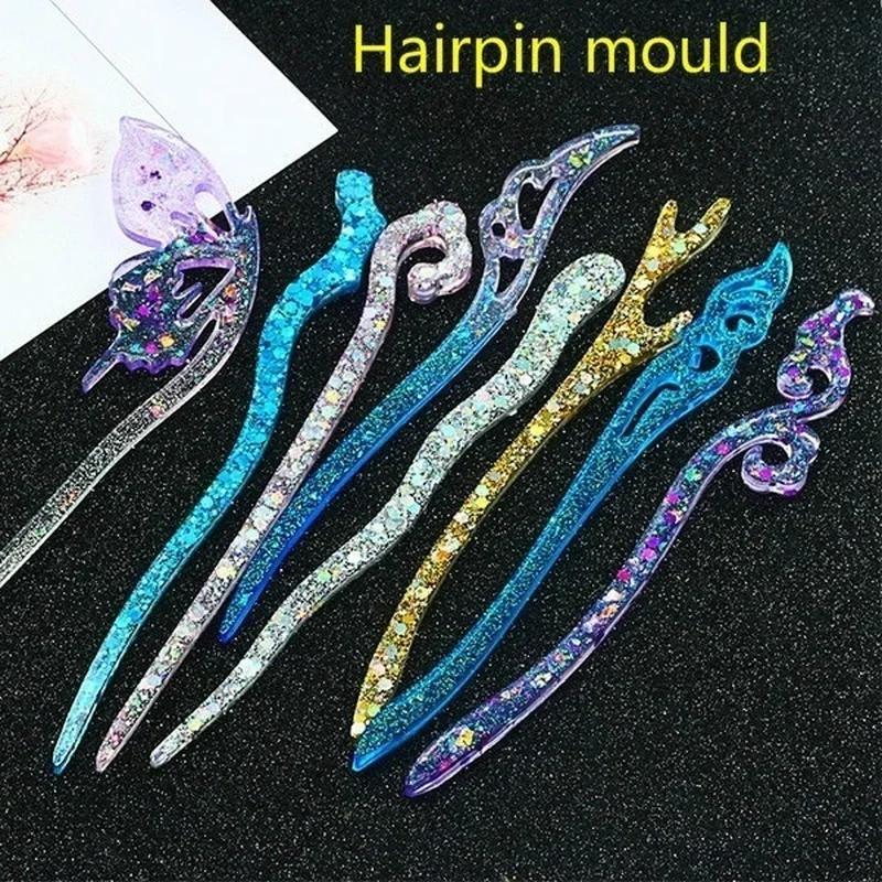 New Transparent Hairpin Silico - Resin Art Jewelry Kit recension och pris